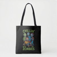 Relajándome Con Mis Zombies Halloween Chicos Niños