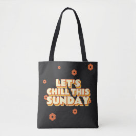 Bolso De Tela Relajemos este domingo