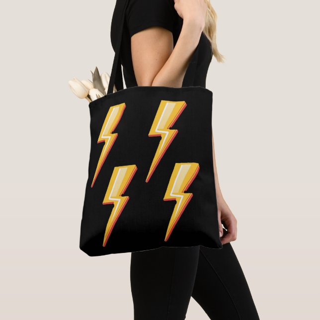 Bolso De Tela Relámpago (Detalle)