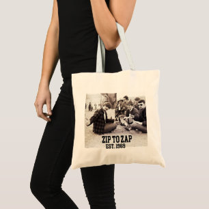 Bolso De Tela Relampague para zap el 50.o tote del aniversario