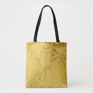 Bolso De Tela Relieve metalizado dorado: Textura abstracta brill