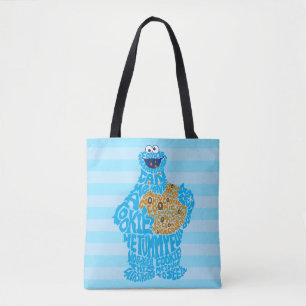 Bolso De Tela Relleno de patrón de cookie
