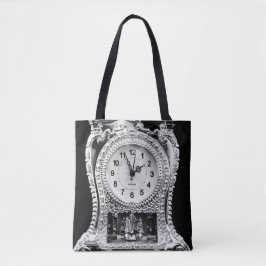 Bolso De Tela Reloj de plata antiguo