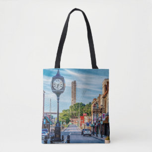 Bolso De Tela Reloj En El Centro Del Cabo Girardeau
