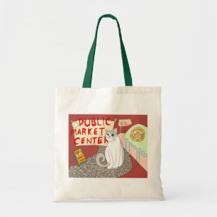 Bolso De Tela Remi Visita Pike Place Market Tote Bag