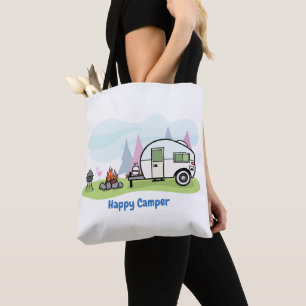 Bolso De Tela Remolque de campista contento