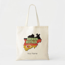 Bolso De Tela Renania del Norte Westfalia Alemania Retro NRW Sou