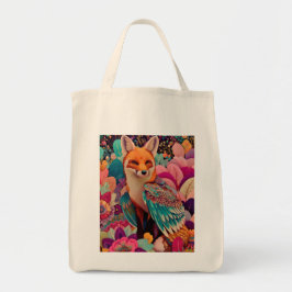 Bolso De Tela Renard aux ailes d’oiseau