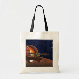 Bolso De Tela Rendición artística de The Insight Lander.