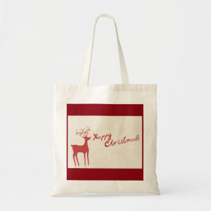 Bolso De Tela Reno de Navidad decorativo y personalizado