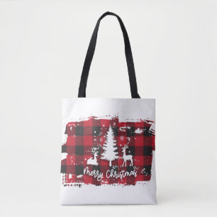 Bolso De Tela Reno navideño en salsa de búfalo