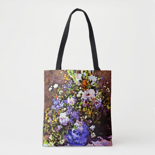 Bolso De Tela Renoir - Blue Vase (Anverso)
