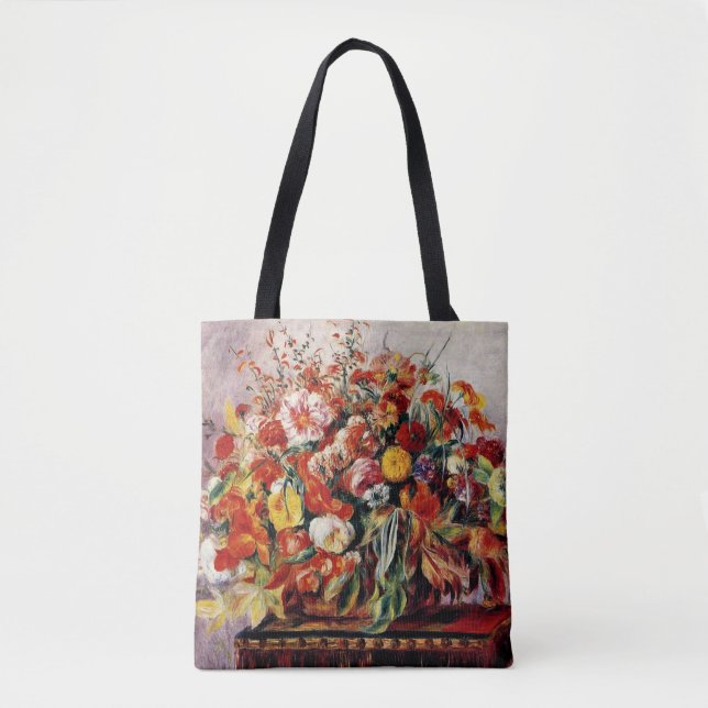 Bolso De Tela Renoir - Cesta de flores (Anverso)