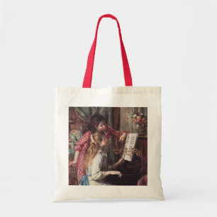 Bolso De Tela Renoir: Chicas en el piano