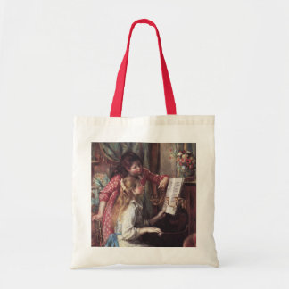 Bolso De Tela Renoir: Chicas en el piano