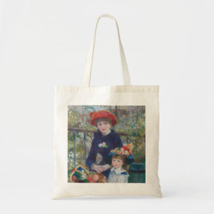 Bolso De Tela Renoir Dos Hermanas Terraza Impresionismo Francés 