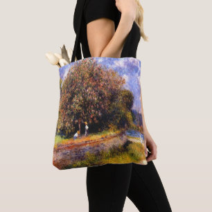 Bolso De Tela Renoir - Florecimiento de castaños, 1881