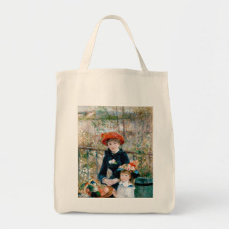 Bolso De Tela Renoir - Las Dos Hermanas En La Terraza - 1881