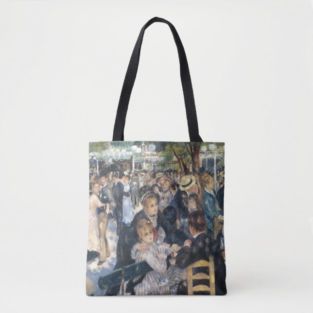 Bolso De Tela Renoir Moulin Dance Galette Fiesta (Anverso)