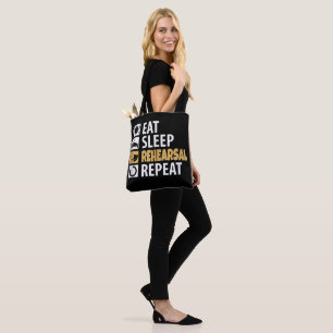 Bolso De Tela Repetición del ensayo de sueño de consumo