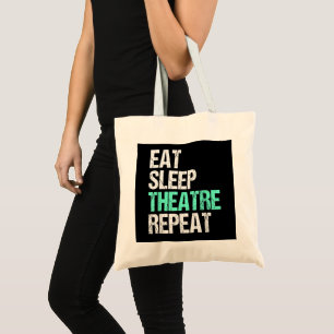 Bolso De Tela Repetir el teatro de sueño