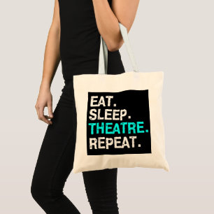 Bolso De Tela Repetir el teatro de sueño