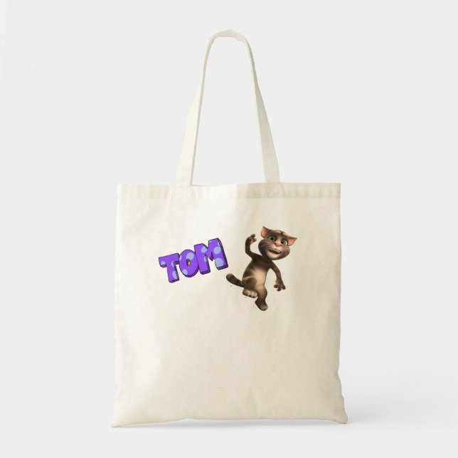 Bolso De Tela Representante Especial Mi Conversación Con Tom Cat (Frente)