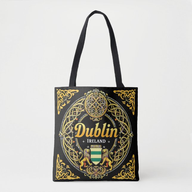 Bolso De Tela República de Dublín de Irlanda (Anverso)