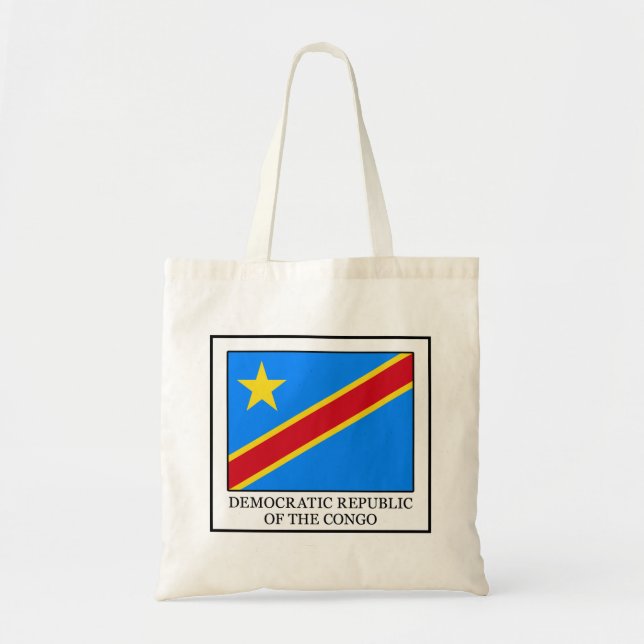 Bolso De Tela República Democrática del Congo (Frente)