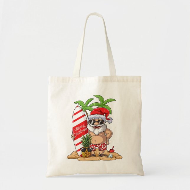 Bolso De Tela Resaca hawaiana Hawai del verano del navidad de (Frente)
