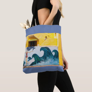 Bolso De Tela Resaca para arriba en Mahabalipuram