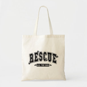 Bolso De Tela Rescata a todos los perros angustiados
