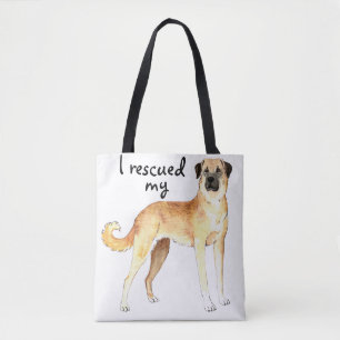 Bolso De Tela Rescate Anatolian Shepherd Dog