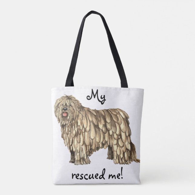 Bolso De Tela Rescate Bergamasco (Reverso)