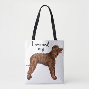 Bolso De Tela Rescue Irish Water Spaniel