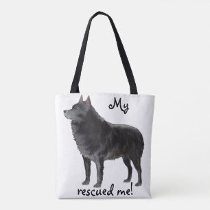 Bolso De Tela Rescue Schipperke
