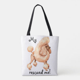 Bolso De Tela Rescue Toy Poodle