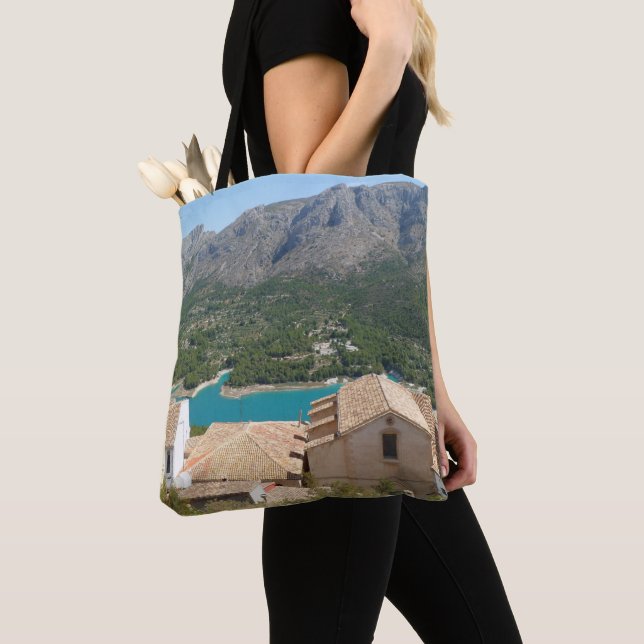 Bolso De Tela Reserva Guadalest Alicante España (Detalle)