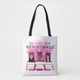 Bolso De Tela RESISTA - somos la resistencia - los gorras