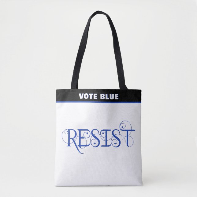 Bolso De Tela Resistir (Anverso)