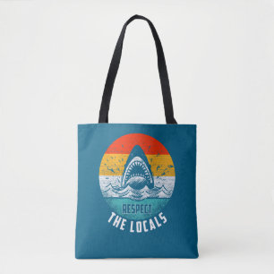 Bolso De Tela Respetar a los lugareños