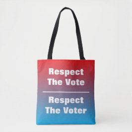 Bolso De Tela Respetar el voto y al votante
