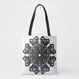 Bolso De Tela Respetar Octa Glyph