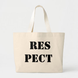 BOLSO DE TELA RESPETO