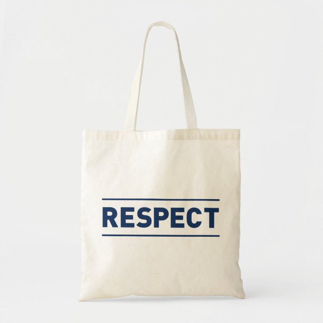 Bolso De Tela Respeto (Frente)