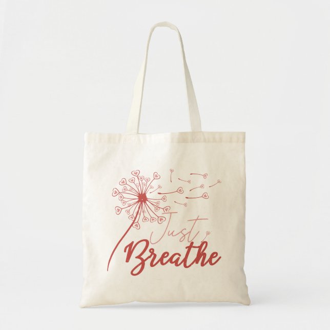 Bolso De Tela Respira amor (Frente)