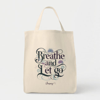 Bolso De Tela Respira y deja ir : Personalizado