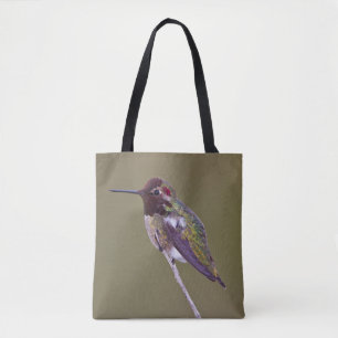 Bolso De Tela Resplandor de colibrí
