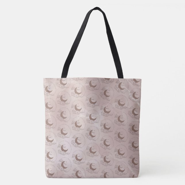 Bolso De Tela Resplandores lunares (Anverso)