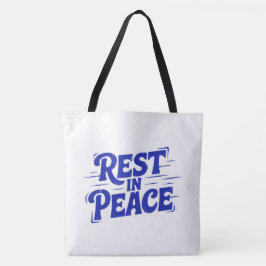 Bolso De Tela Rest in peace